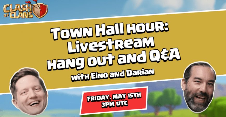 The Town Hall Hour livestream Q&A by Darian & Eino