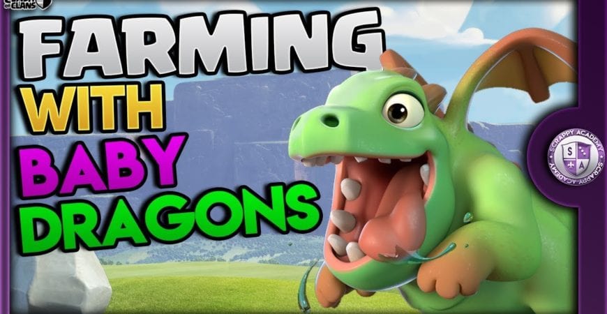 TH11 Farming | Mass Baby Dragons by Scrappy Academy