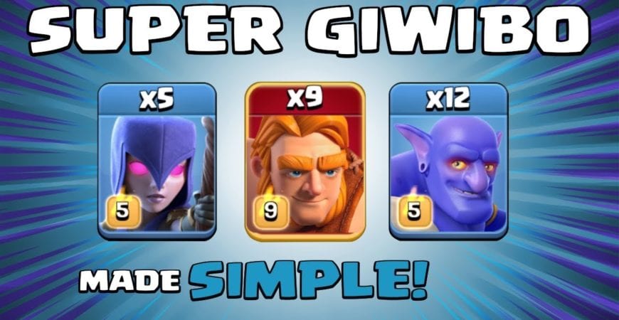 *SUPER GIWIBO* NEW Town Hall 13 (TH13) Attack Strategy (SUPER TROOPS) – Clash of Clans by Sir Moose Gaming