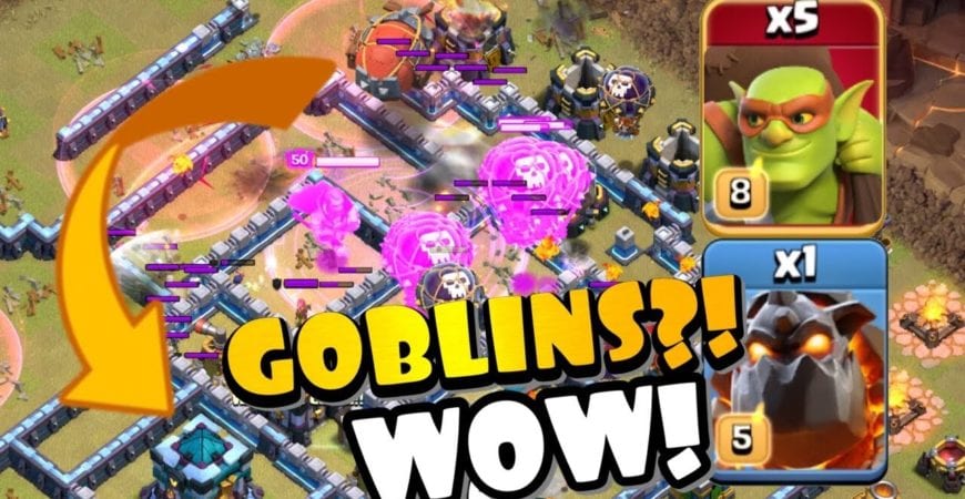 REALLY?! TH13 GOBLIN BLIMP LAVALOON DOMINATING! WOW! Best TH13 Attack  Strategies in CoC by Clash with Eric - OneHive | Clash Champs