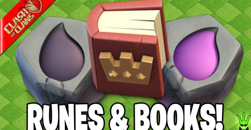 SO MANY UPGRADES WITH RUNES & BOOKS! – Clash of Clans by Clash Bashing!!