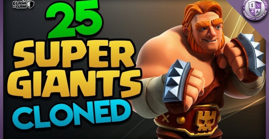 3 Star [iTzu War Base] with Super Giants | TH13 Mass Super Giants by Scrappy Academy