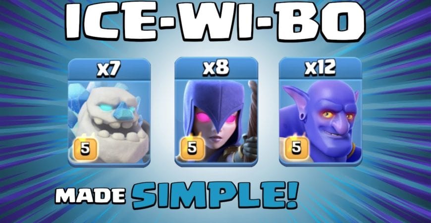 ICE-WI-BO = 3 STAR SPAM!!! BEST Town Hall 13 (TH13) Attack Strategies – Clash of Clans by Sir Moose Gaming