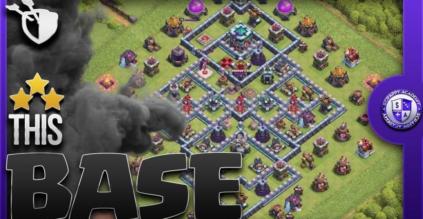 How to THREE STAR TH13 [DIAMOND BASE] | Town hall 13 Best Attack Strategy in Clash of Clans by Scrappy Academy