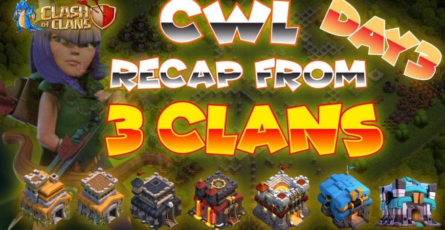 CWL hit up triples 9v10 and 11v12 | Clash of Clans by Clash Playhouse