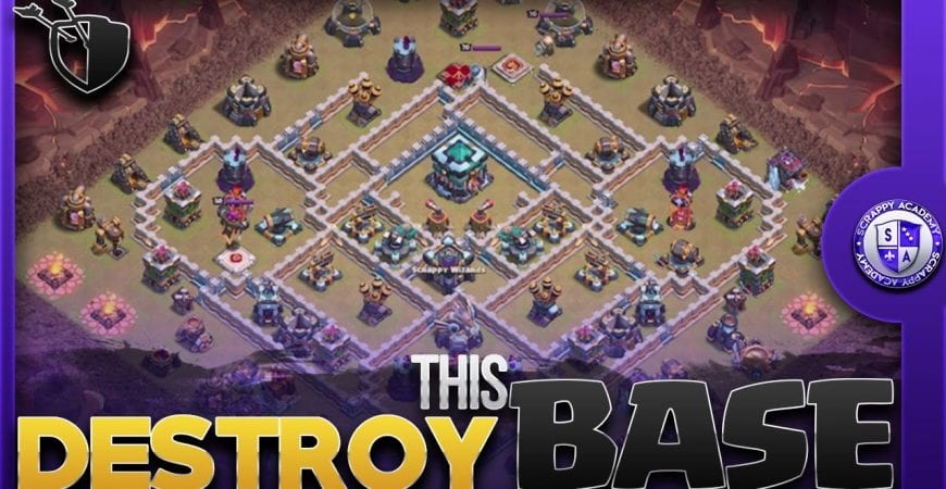 [iTzu Base] How to 3 STAR Popular TH13 LEGENDS Base | TH13 Best Attack Strategy in Clash of Clans by Scrappy Academy