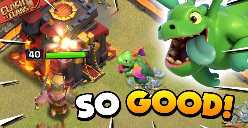The Most Satisfying TH10 Attack Strategy in Clash of Clans – How to use Mass Baby Dragons! by Judo Sloth Gaming