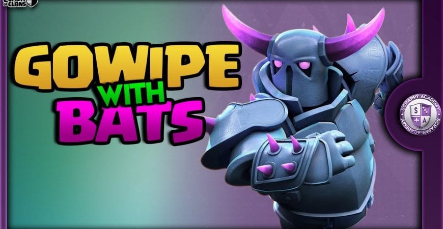How to GoWiPe [with BATS] | TH11 Attack Strategy in Clash of Clans by Scrappy Academy