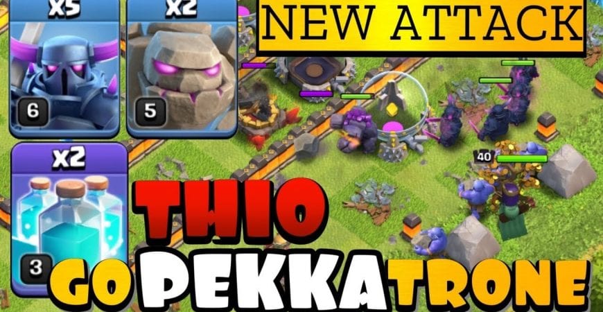 SIMPLE AND POWERFUL! GOWIPE Reborn into GOPEKKATRONE! Best TH10 Attack Strategies in Clash of Clans by Clash with Eric – OneHive