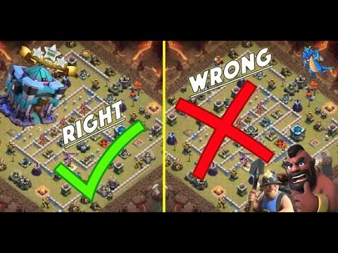 fixing a bad scout and why it was bad TH13 hybrid| Clash of Clans by Clash Playhouse