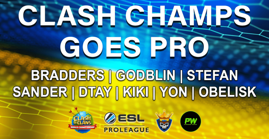 Clash Champs Goes Pro with our own Esport Team!