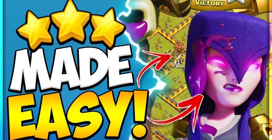 This Army is EASY To Use! How to Use the TH10 BoWitch 3 Star Attack Strategy in Clash of Clans by Kenny Jo