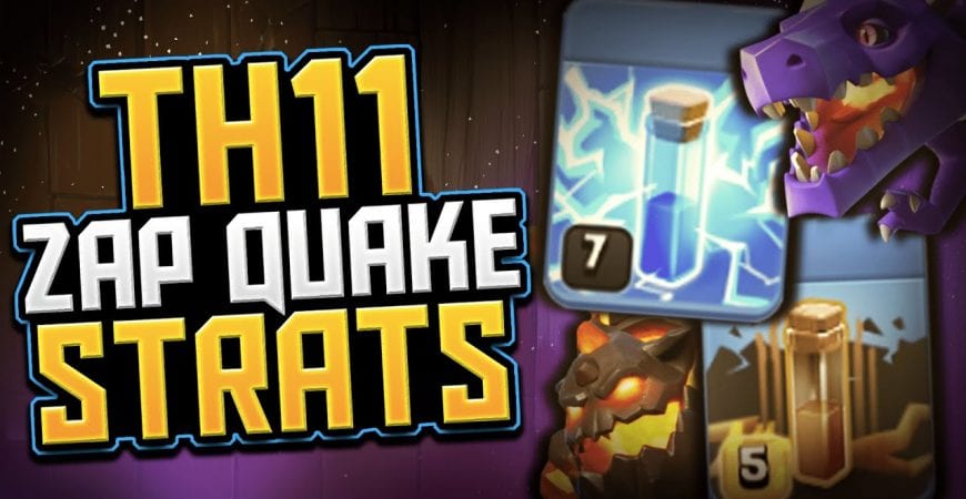 The New Lightning is INSANE! TH11 Zap Quake Attack Strategies | Clash of Clans by CorruptYT