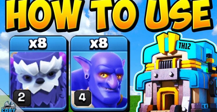 THE STRONGEST & BEST YETI ATTACK at TH12 is YETI SMASH! Town Hall 12 Strategy in 2020 | TH 12 by Clash With Cory