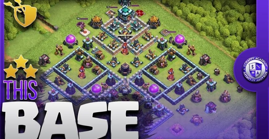 3 Star this [TH13] Popular War Base | Electro Dragon Attack Strategy In Clash Of Clans by Scrappy Academy