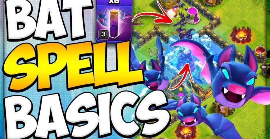 TH10 Bat Spells Are Easy with This Guide! How to Use Bat Spells for Pekka BoBat in Clash of Clans by Kenny Jo
