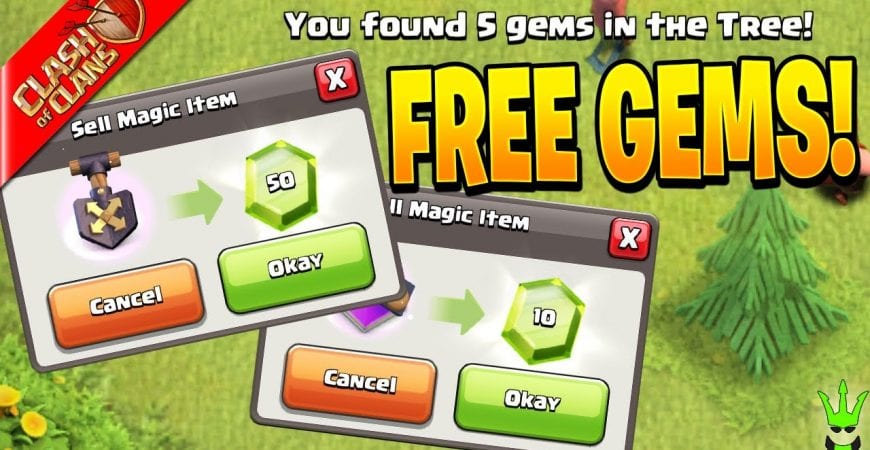 Where to find *FREE GEMS* when you need them! by Clash Bashing!!