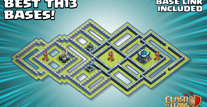 IT’S NOT EASY! Town Hall 13 (TH13) Base – With TH13 Base Link – Clash of Clans by Sir Moose Gaming