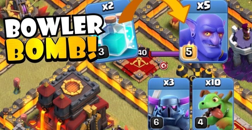*NEW STRATEGY* TH10 BOWLER BOMB MASS BABY DRAGON! Best TH10 Attack Strategies in Clash of Clans by Clash with Eric – OneHive