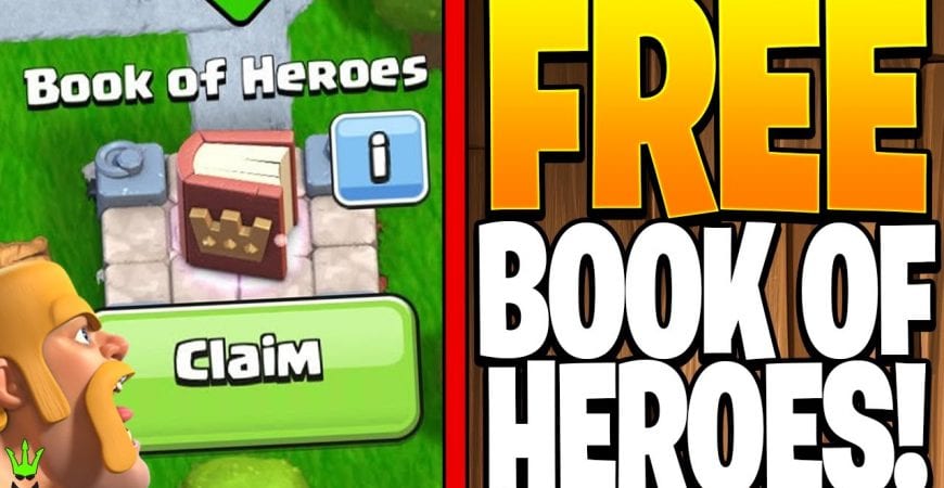 MAXING THE WARDEN WITH THIS FREE BOOK OF HEROES! – Clash of Clans by Clash Bashing!!