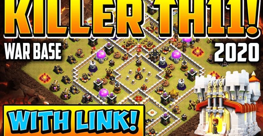 🔥 KILLER NEW TH11 WAR BASE 🔥 *WITH COPY LINK* Best Town Hall 11 Anti 3 Star Layout 2020 | TH 11 BASE by Clash With Cory