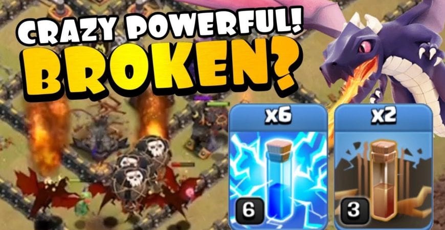 CRAZY STRONG… BROKEN?! TH9 Zap (Lightning) Dragons | Best TH9 Attack Strategies Clash of Clans by Clash with Eric – OneHive