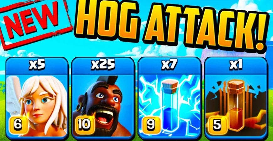 🔥 THIS NEW HOG ATTACK IS POWERFUL AT TH13! 🔥 Town Hall 13 Hog War Attack Strategy 2020 TH 13 COC by Clash With Cory