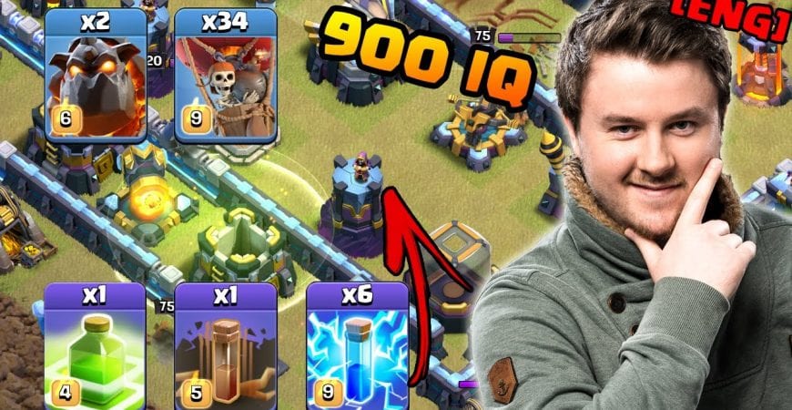 How could this work ? | LaLo with 6 Lightning Spells and a Jump Spell | #clashofclans by iTzu [ENG] – Clash of Clans