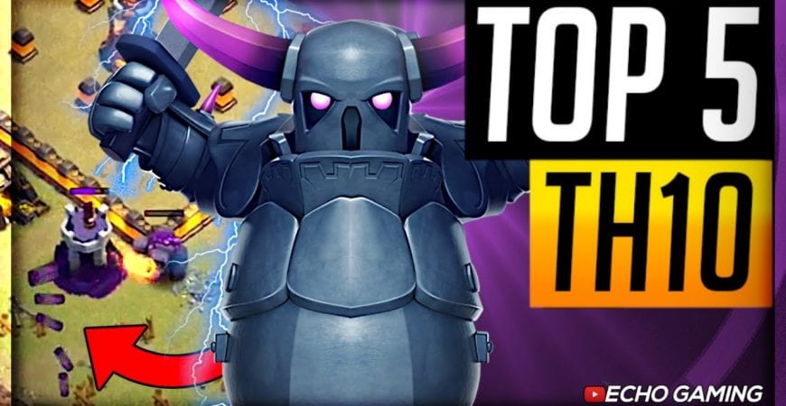 Top 5 Best Town Hall 10 Attacks by ECHO Gaming