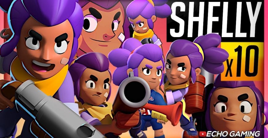 ALL Shelly showdown in Brawl Stars by ECHO Gaming