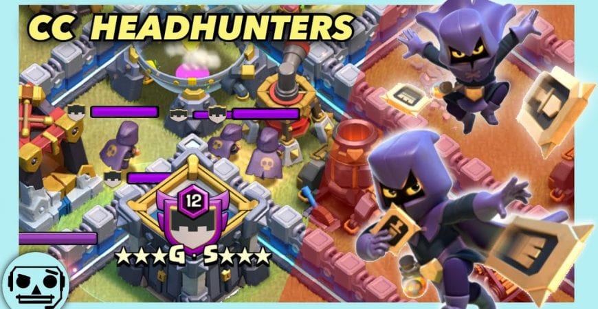 HEADHUNTERS in Clan Castle – OP or Bust? (Clash of Clans) by Bisectatron Gaming