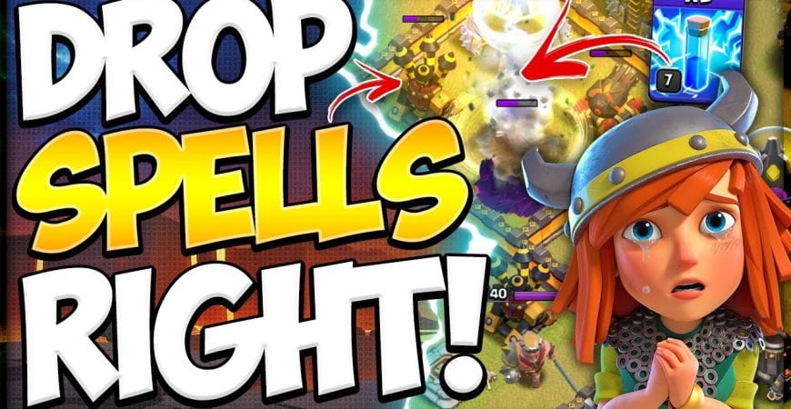Get The Most Out of Your Lighting Spells! How to Dragon Lightning Attack at TH10 in Clash of Clans by Kenny Jo