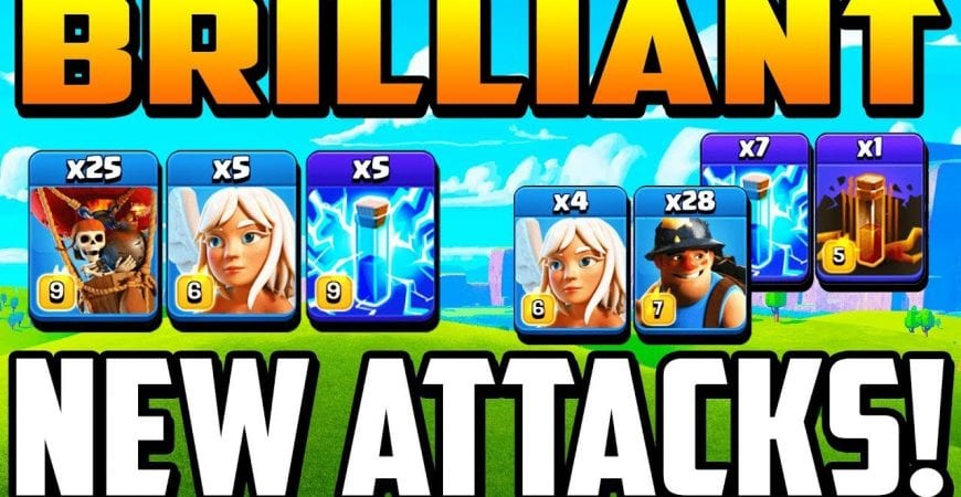 BRILLIANT NEW ATTACKS USING NEW LIGHTNING SPELL! Best New Clash of Clans Attack Strategy 2020 | COC by Clash With Cory