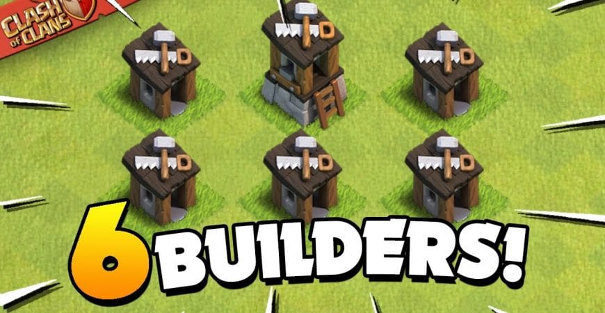 How To Get 6 Builders in Clash of Clans! by Judo Sloth Gaming