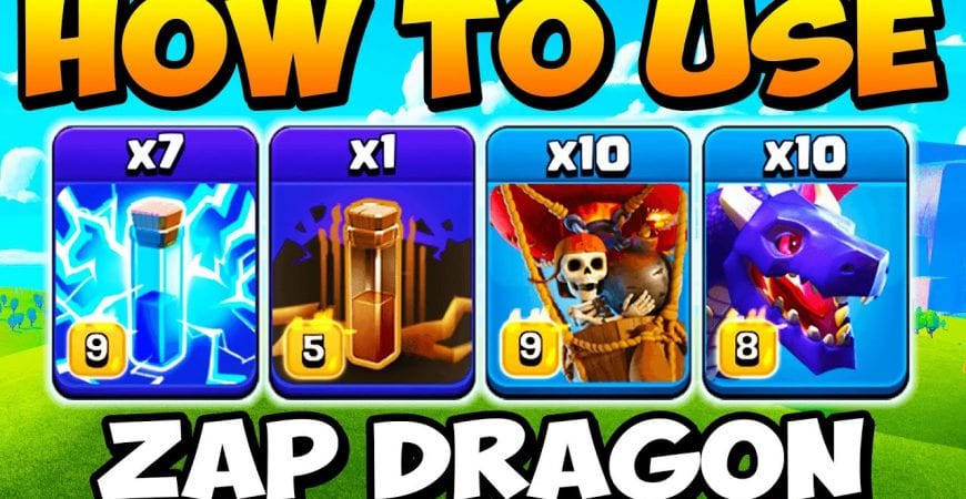 THIS ZAP DRAGON TH13 ATTACK STRATEGY IS SURPRISINGLY STRONG! Town Hall 13 Dragon Attacks 2020 | COC by Clash With Cory