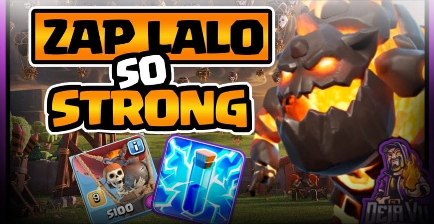 ZAP LALO is SO strong- MUST LEARN – NEW Th13 war attack strategy by @DejaVuGamingCoC