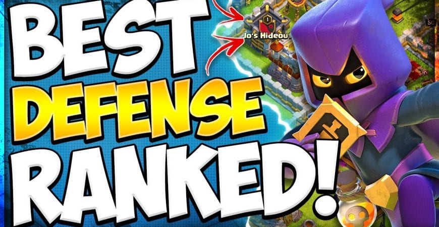 Best 4 Defensive CC Troops for War Ranked | Head Hunters on Defense at TH11/TH10 in Clash of Clans by Kenny Jo