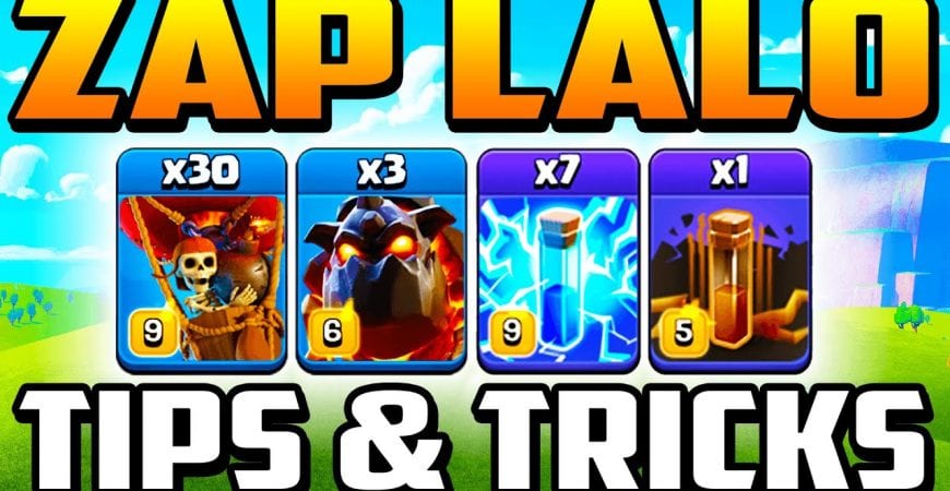 🔥 TH 13 ZAP LAVALOON ATTACK STRATEGY 🔥 | BEST Town Hall 13 Attacks 2020 | TH13 LaLo by Clash With Cory