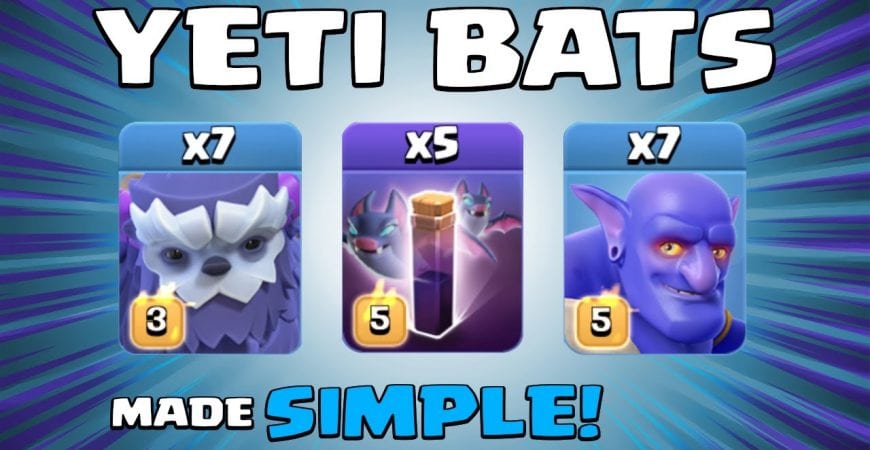 YETIS + BATS AT TH13 = STILL AMAZING! TH13 Attack Strategy | Clash of Clans by Sir Moose Gaming