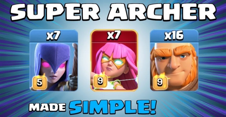 NEW SUPER TROOP = SUPER ARCHER! NEW TH13 Attack Strategy | Clash of Clans by Sir Moose Gaming