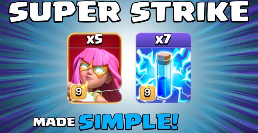 SUPER ARCHERS + LIGHTNING + YETIS = AWESOME! NEW TH13 Attack Strategy | Clash of Clans by Sir Moose Gaming