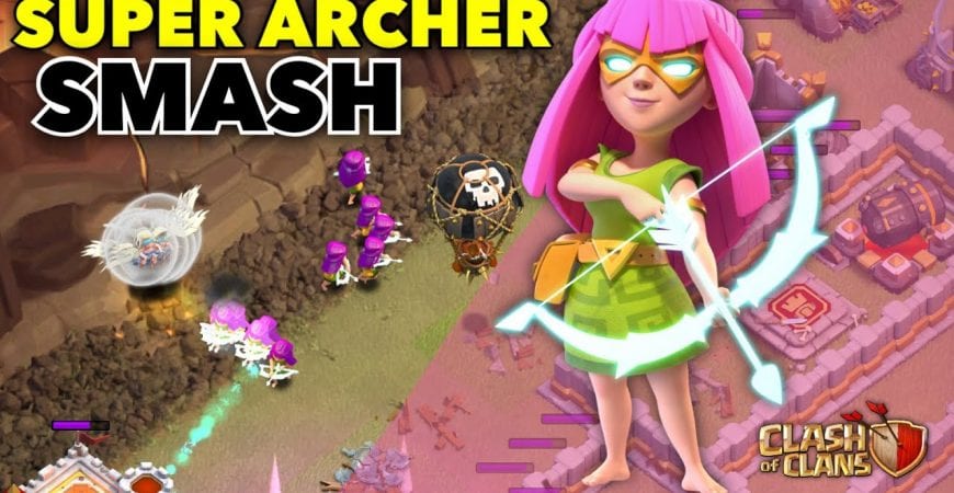Super Archer Attack Strategy! Clash of Clans by Bisectatron Gaming