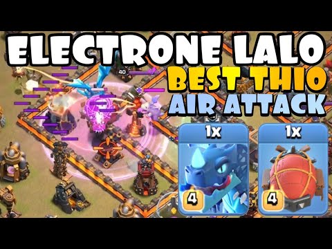 LIGHTNING WAS BANNED… so we used TH10 ELECTRONE LALO! TH10 Golden Cup | Best TH10 Attacks by Clash with Eric – OneHive
