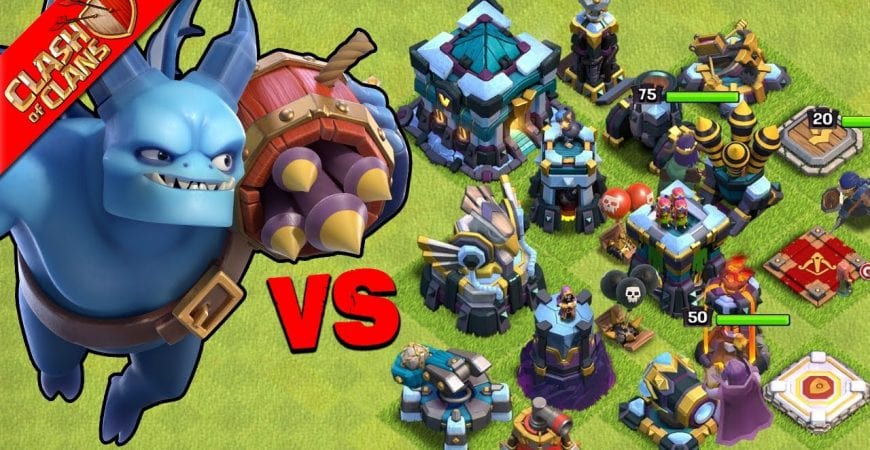 *NEW* SUPER MINION VS EVERY DEFENSE IN CLASH OF CLANS!! by Clash Bashing!!