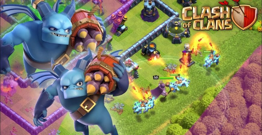 Super Minion in Action! New Clash of Clans Super Troop by Bisectatron Gaming