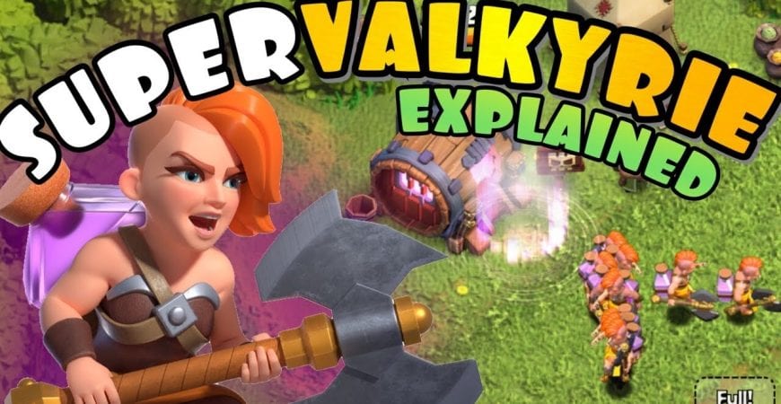 NEW SUPER VALKYRIE EXPLAINED! Sneak Peak #3 Fall 2020 Update | Clash of Clans | New Super Troop by Clash with Eric – OneHive