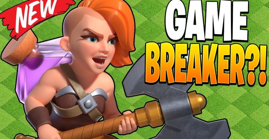 SUPER VALKYRIES MIGHT BE A GAME BREAKER!- Clash of Clans by Clash Bashing!!