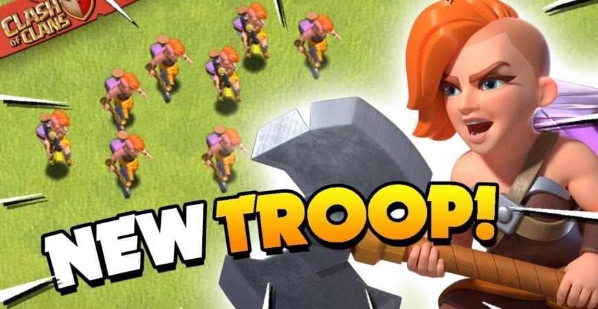 Super Valkyrie Explained! New Troop for Clash of Clans Update! by Judo Sloth Gaming