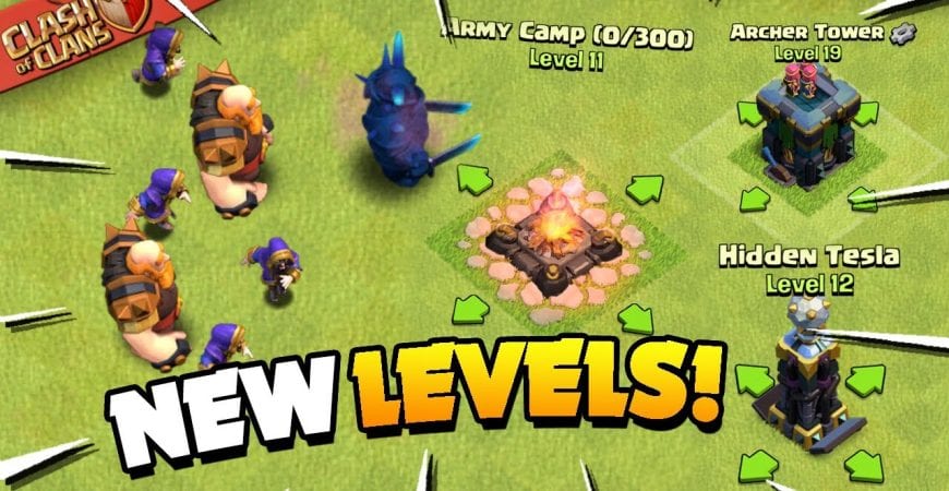 Update Sneak Peek 2 – New Troop/Defense Levels and More (Clash of Clans) by Judo Sloth Gaming