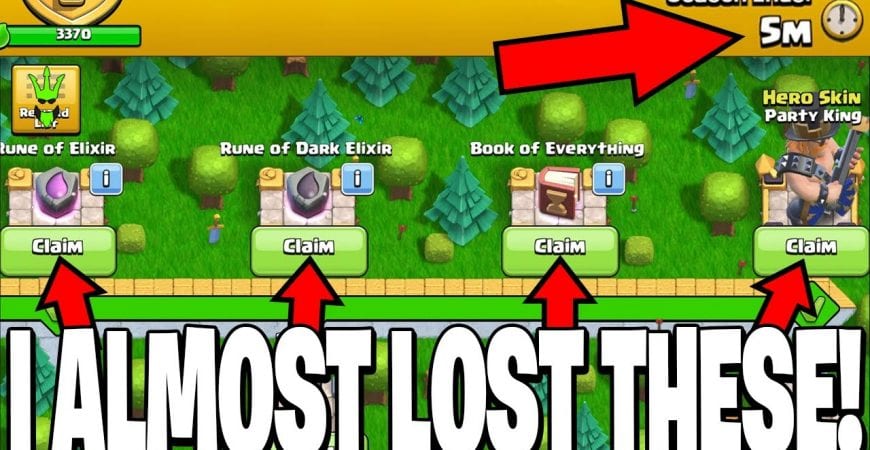 I CANT BELIEVE I ALMOST FORGOT ABOUT THESE REWARDS! – Clash of Clans by Clash Bashing!!